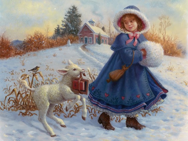 Christmas time by Ruth Sanderson - Beautiful painting of 'Christmas time' by American fantasy illustrator Ruth Sanderson (1951, town of Monson, Massachusetts).<br />
Ruth Sanderson has been creating mythic art, illustrating children’s books, book covers, collector’s plates, greeting cards, coloring books for adults and other products, for over 40 years. - , Christmas, time, Ruth, Sanderson, art, arts, holiday, holidays, American, fantasy, illustrator, 1951, town, Monson, Massachusetts, mythic, children, books, covers, collector, plates, greeting, cards, card, coloring, adults, products, years - Beautiful painting of 'Christmas time' by American fantasy illustrator Ruth Sanderson (1951, town of Monson, Massachusetts).<br />
Ruth Sanderson has been creating mythic art, illustrating children’s books, book covers, collector’s plates, greeting cards, coloring books for adults and other products, for over 40 years. Solve free online Christmas time by Ruth Sanderson puzzle games or send Christmas time by Ruth Sanderson puzzle game greeting ecards  from puzzles-games.eu.. Christmas time by Ruth Sanderson puzzle, puzzles, puzzles games, puzzles-games.eu, puzzle games, online puzzle games, free puzzle games, free online puzzle games, Christmas time by Ruth Sanderson free puzzle game, Christmas time by Ruth Sanderson online puzzle game, jigsaw puzzles, Christmas time by Ruth Sanderson jigsaw puzzle, jigsaw puzzle games, jigsaw puzzles games, Christmas time by Ruth Sanderson puzzle game ecard, puzzles games ecards, Christmas time by Ruth Sanderson puzzle game greeting ecard