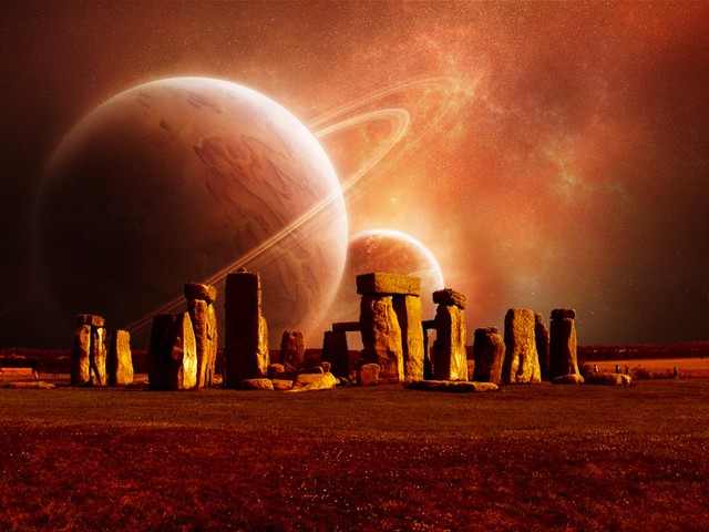 Dream over Stonehenge by ~s1lv3r-bg on DeviantART Wallpaper puzzle game 