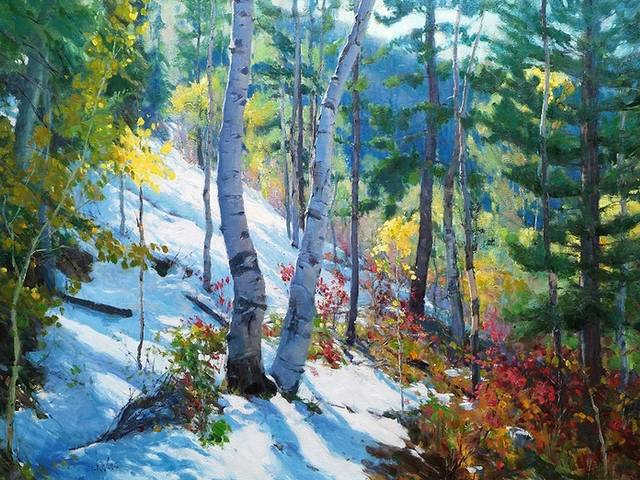 Forest Landscape by Eric Wallis Puzzle Spiel 