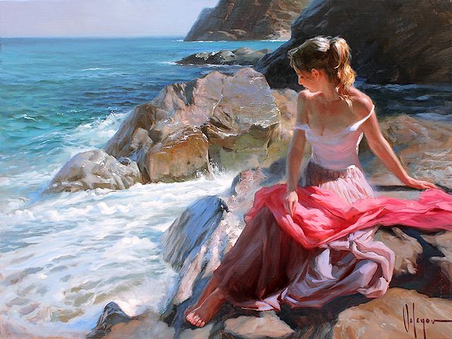 Girl of Martossa by Vladimir Volegov puzzle game 