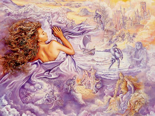 Lilac Dreams by Josephine Wall пъзел игра 