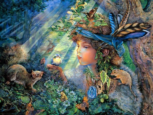 Nature Boy by Josephine Wall пазл игру 