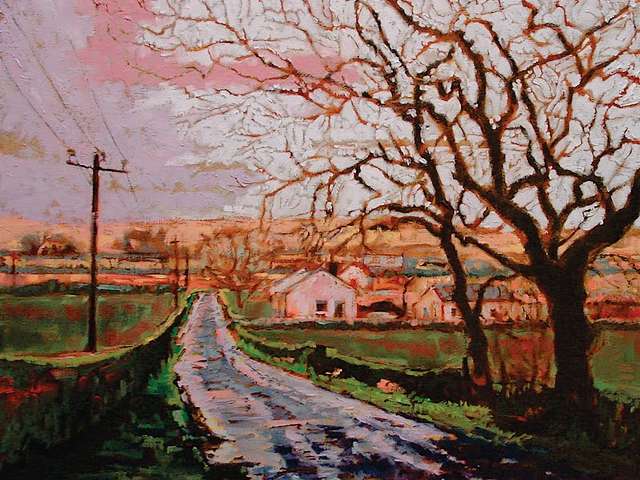 On the Road to Glasgow by Susan Smolensky juego de puzzle 