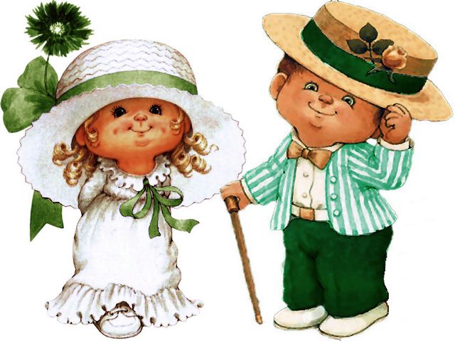 Saint Patricks Day Lady and Gentleman by Ruth Morehead - A charming lady in white dress with sun-hat and polite gentleman, characters from the lovely collection for Saint Patricks Day by Ruth J. Morehead. - , saint, st., st, Patricks, day, days, lady, ladies, gentleman, gentlemen, Ruth, Morehead, art, arts, holiday, holidays, cartoons, cartoon, feast, feasts, party, parties, festivity, festivities, celebration, celebrations, charming, white, dress, dresses, sun, hat, hats, polite, characters, character, lovely, collection, collections - A charming lady in white dress with sun-hat and polite gentleman, characters from the lovely collection for Saint Patricks Day by Ruth J. Morehead. Решайте бесплатные онлайн Saint Patricks Day Lady and Gentleman by Ruth Morehead пазлы игры или отправьте Saint Patricks Day Lady and Gentleman by Ruth Morehead пазл игру приветственную открытку  из puzzles-games.eu.. Saint Patricks Day Lady and Gentleman by Ruth Morehead пазл, пазлы, пазлы игры, puzzles-games.eu, пазл игры, онлайн пазл игры, игры пазлы бесплатно, бесплатно онлайн пазл игры, Saint Patricks Day Lady and Gentleman by Ruth Morehead бесплатно пазл игра, Saint Patricks Day Lady and Gentleman by Ruth Morehead онлайн пазл игра , jigsaw puzzles, Saint Patricks Day Lady and Gentleman by Ruth Morehead jigsaw puzzle, jigsaw puzzle games, jigsaw puzzles games, Saint Patricks Day Lady and Gentleman by Ruth Morehead пазл игра открытка, пазлы игры открытки, Saint Patricks Day Lady and Gentleman by Ruth Morehead пазл игра приветственная открытка