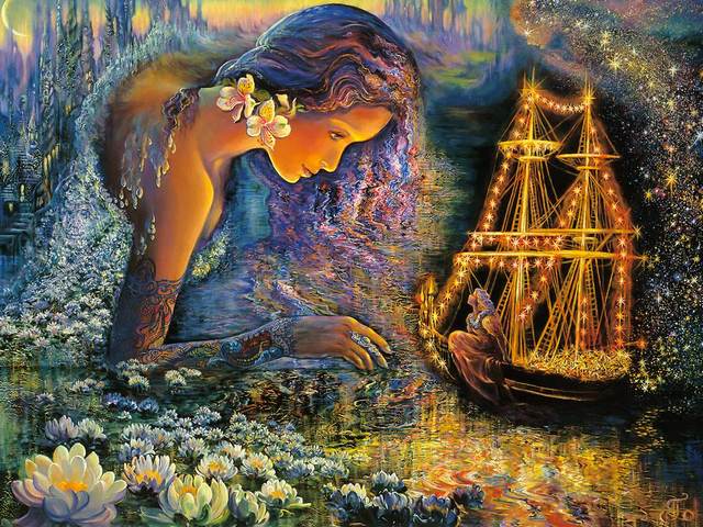 Starship by Josephine Wall puzzle game 