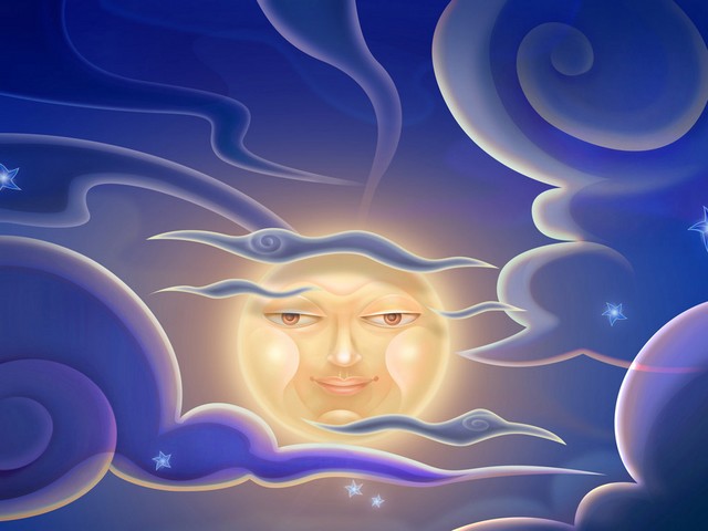 Sun and Clouds puzzle game 
