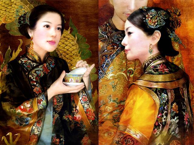 Tea Chinese Beauties by Der Jen - 'Tea', magnificent paintings by Der Jen (Dezhen), the Taiwanese artist, from an art book 'The Touching Legends Of The Chinese Beauties'. - , tea, Chinese, beauties, beauty, Der, Jen, art, arts, magnificent, paintings, painting, Dezhen, Taiwanese, artist, artists, book, book, touching, legends, legend - 'Tea', magnificent paintings by Der Jen (Dezhen), the Taiwanese artist, from an art book 'The Touching Legends Of The Chinese Beauties'. Решайте бесплатные онлайн Tea Chinese Beauties by Der Jen пазлы игры или отправьте Tea Chinese Beauties by Der Jen пазл игру приветственную открытку  из puzzles-games.eu.. Tea Chinese Beauties by Der Jen пазл, пазлы, пазлы игры, puzzles-games.eu, пазл игры, онлайн пазл игры, игры пазлы бесплатно, бесплатно онлайн пазл игры, Tea Chinese Beauties by Der Jen бесплатно пазл игра, Tea Chinese Beauties by Der Jen онлайн пазл игра , jigsaw puzzles, Tea Chinese Beauties by Der Jen jigsaw puzzle, jigsaw puzzle games, jigsaw puzzles games, Tea Chinese Beauties by Der Jen пазл игра открытка, пазлы игры открытки, Tea Chinese Beauties by Der Jen пазл игра приветственная открытка