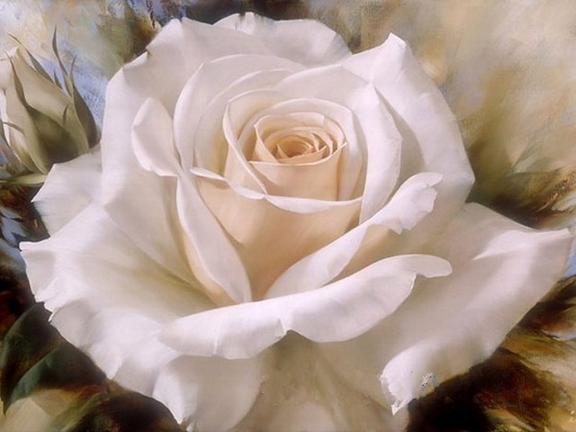 White Rose by Igor Levashov juego de puzzle 