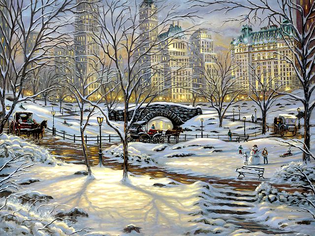 Winter Eve by Robert Finale пазл игру 