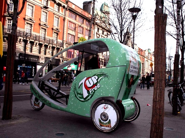 Eco Cab on OConnell Street пъзел игра 