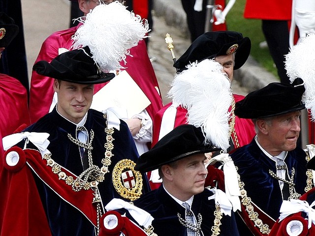 Prince William Procession Order of the Garter Puzzle Spiel 