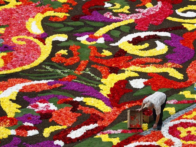 Flower Carpet пъзел игра 