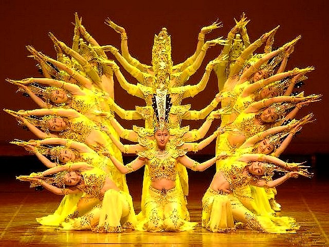 Chinese Lunar New Year Ara Ensemble in Bangkok Thailand Puzzle Spiel 