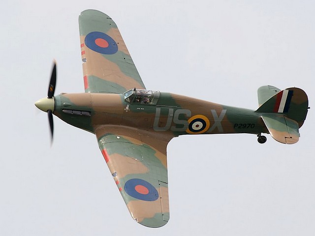 Hawker Hurricane P2970 during First Post Restoration Flight South Niagara Ontario Canada puzzle game 