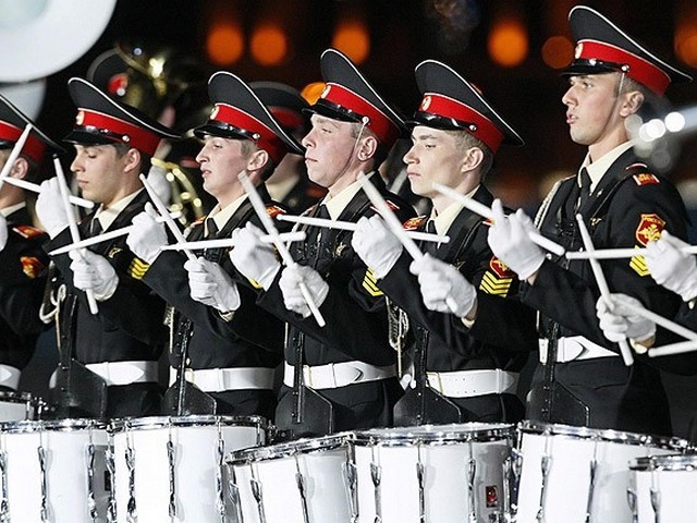 Military Music Festival Band from Moskow Puzzle Spiel 