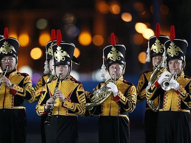 Military Music Festival Band from Russian Federation Puzzle Spiel 