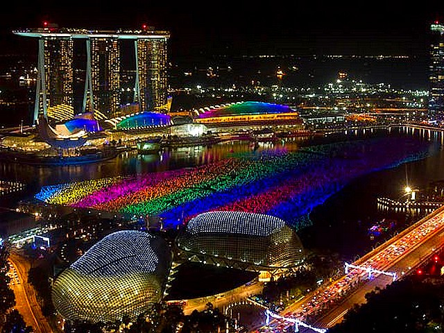 Rainbow Lights on Marina Bay Singapore - Spectacular lights with colours of a rainbow on Marina Bay near the central area in Singapore, during celebrations in the New Year's Eve on December 31, 2010. - , rainbow, rainbows, lights, on, Marina, Bay, bays, Singapore, show, shows, holidays, holiday, festival, festivals, celebrations, celebration, travel, travels, tour, tours, entertainment, entertainments, spectacular, colours, colour, central, area, areas, New, Year, eve, December, 2010 - Spectacular lights with colours of a rainbow on Marina Bay near the central area in Singapore, during celebrations in the New Year's Eve on December 31, 2010. Solve free online Rainbow Lights on Marina Bay Singapore puzzle games or send Rainbow Lights on Marina Bay Singapore puzzle game greeting ecards  from puzzles-games.eu.. Rainbow Lights on Marina Bay Singapore puzzle, puzzles, puzzles games, puzzles-games.eu, puzzle games, online puzzle games, free puzzle games, free online puzzle games, Rainbow Lights on Marina Bay Singapore free puzzle game, Rainbow Lights on Marina Bay Singapore online puzzle game, jigsaw puzzles, Rainbow Lights on Marina Bay Singapore jigsaw puzzle, jigsaw puzzle games, jigsaw puzzles games, Rainbow Lights on Marina Bay Singapore puzzle game ecard, puzzles games ecards, Rainbow Lights on Marina Bay Singapore puzzle game greeting ecard