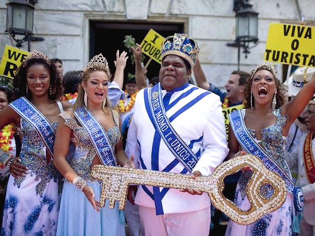 Rio Carnival Brazil 2011 King Momo Milton Rodrigues juego de puzzle 