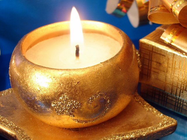 Christmas Candle Puzzle Spiel 