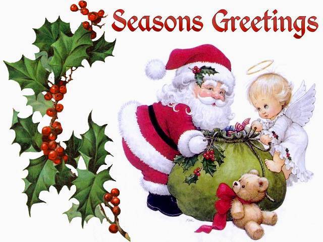 Christmas Greetings by Ruth Morehead Puzzle Spiel 