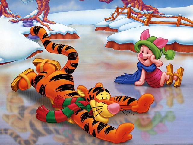 Disney Winter Tigger and Piglet on Skating-Rink Wallpaper - Wallpaper with Tigger and Piglet, charming cartoon characters by Walt Disney, which are amusing during the winter on the skating-rink. - , Disney, winter, winters, Tigger, Piglet, skating, rink, rinks, wallpaper, wallpapers, holidays, holiday, cartoon, cartoons, nature, natures, season, seasons, charming, characters, character, Walt - Wallpaper with Tigger and Piglet, charming cartoon characters by Walt Disney, which are amusing during the winter on the skating-rink. Solve free online Disney Winter Tigger and Piglet on Skating-Rink Wallpaper puzzle games or send Disney Winter Tigger and Piglet on Skating-Rink Wallpaper puzzle game greeting ecards  from puzzles-games.eu.. Disney Winter Tigger and Piglet on Skating-Rink Wallpaper puzzle, puzzles, puzzles games, puzzles-games.eu, puzzle games, online puzzle games, free puzzle games, free online puzzle games, Disney Winter Tigger and Piglet on Skating-Rink Wallpaper free puzzle game, Disney Winter Tigger and Piglet on Skating-Rink Wallpaper online puzzle game, jigsaw puzzles, Disney Winter Tigger and Piglet on Skating-Rink Wallpaper jigsaw puzzle, jigsaw puzzle games, jigsaw puzzles games, Disney Winter Tigger and Piglet on Skating-Rink Wallpaper puzzle game ecard, puzzles games ecards, Disney Winter Tigger and Piglet on Skating-Rink Wallpaper puzzle game greeting ecard