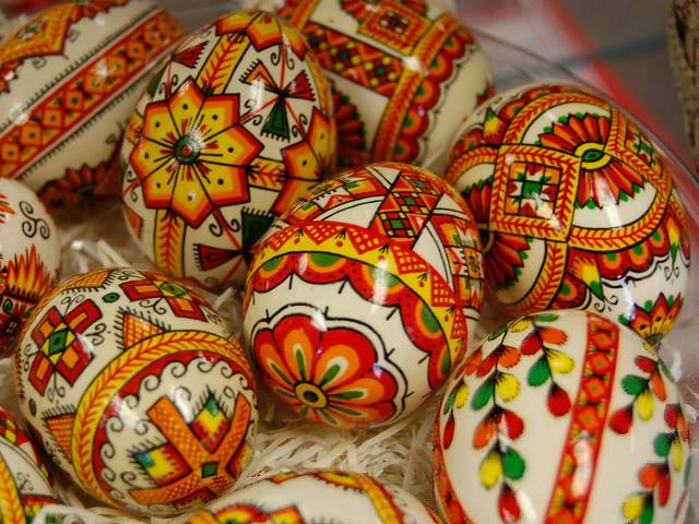 Easter Eggs from the Ukraine puzzle game 