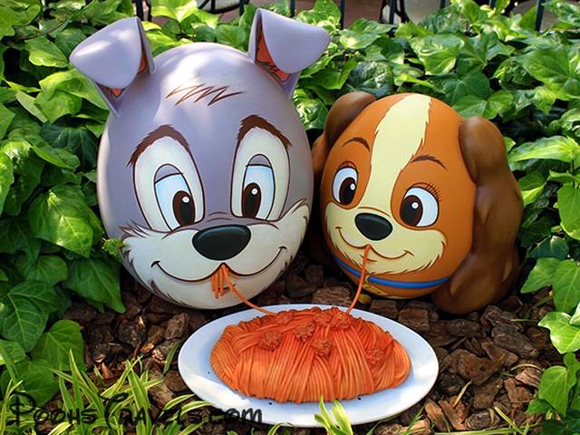 Easter Lady and the Tramp Disney Parks puzzle game 