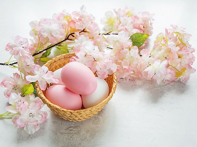 Easter Sakura juego de puzzle 