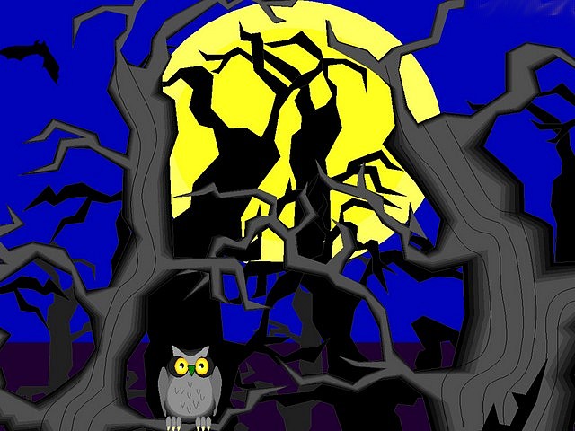 Halloween Creepy Night puzzle game 