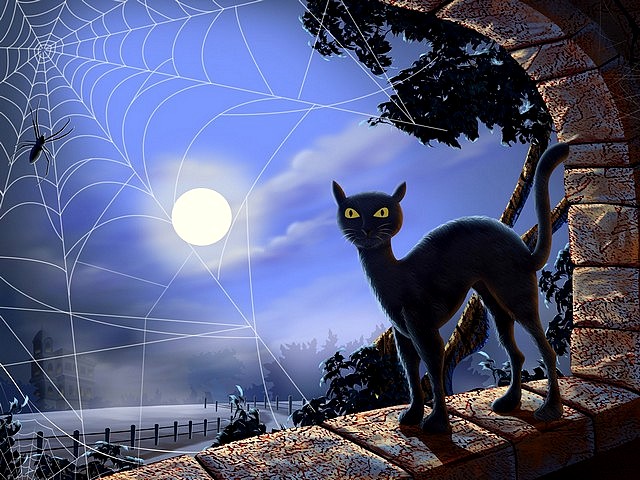 Halloween Evil Cat at Moonlight - Associated with the darkness of night during the Halloween, the black colour of the cat at the moonlight, has always been associated with the evil, due to the fear of the night of our ancestors. - , Halloween, evil, cat, cats, moonlight, holidays, holiday, party, parties, feast, feasts, festival, festivals, festivity, festivities, darkness, darknesses, night, nights, black, colour, colours, fear, fears, ancestors, ancestor - Associated with the darkness of night during the Halloween, the black colour of the cat at the moonlight, has always been associated with the evil, due to the fear of the night of our ancestors. Решайте бесплатные онлайн Halloween Evil Cat at Moonlight пазлы игры или отправьте Halloween Evil Cat at Moonlight пазл игру приветственную открытку  из puzzles-games.eu.. Halloween Evil Cat at Moonlight пазл, пазлы, пазлы игры, puzzles-games.eu, пазл игры, онлайн пазл игры, игры пазлы бесплатно, бесплатно онлайн пазл игры, Halloween Evil Cat at Moonlight бесплатно пазл игра, Halloween Evil Cat at Moonlight онлайн пазл игра , jigsaw puzzles, Halloween Evil Cat at Moonlight jigsaw puzzle, jigsaw puzzle games, jigsaw puzzles games, Halloween Evil Cat at Moonlight пазл игра открытка, пазлы игры открытки, Halloween Evil Cat at Moonlight пазл игра приветственная открытка