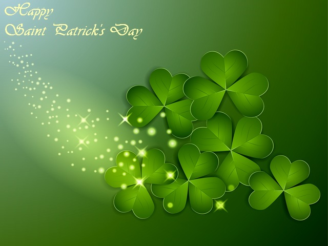 Happy Saint Patricks Day Greeting Card juego de puzzle 