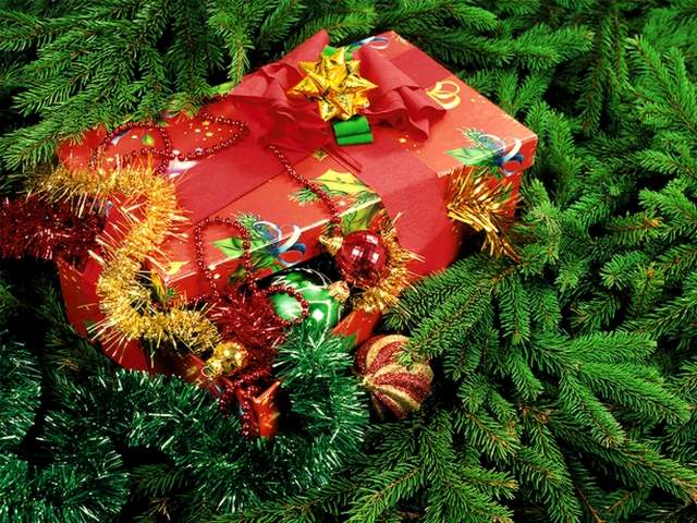 New Year a Gift пазл игру 