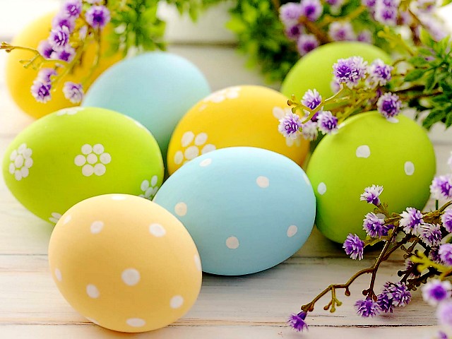Pastel Easter Eggs puzzle game 
