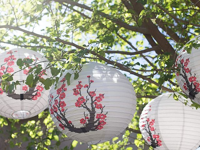 Sakura Paper Lanterns пъзел игра 