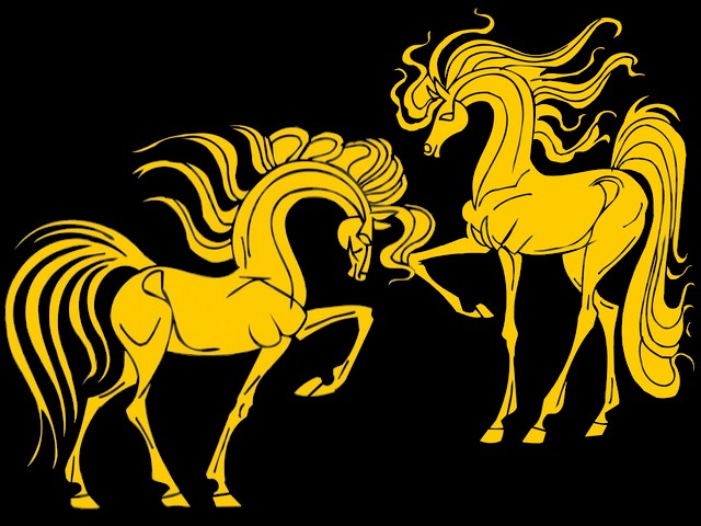 Year of the Horse Wallpaper пазл игру 