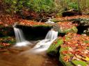 Autumn Landscape Wesser Creek Nantahala North Carolina USA