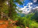 Lovely Landscape Canton of Valais Switzerland