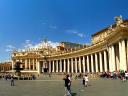 Square and Basilica Saint Peter Vatican City Rome Italy