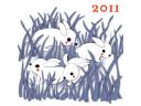 Chinese New Year of Rabbit Desktop Wallpaper