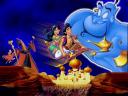 Disney Valentines Day Aladdin and Princess Jasmine Wallpaper