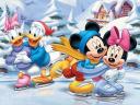 Disney Belles on Ice Wallpaper