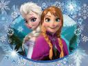 Disney Princess Elsa and Anna from Frozen Wallpaper