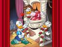 Donald and Daisy Duck play Romeo and Juliet Wallpaper