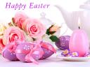 Easter Table Decoration Wallpaper