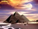 Great Pyramids of Giza Cairo Egypt Wallpaper