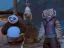 Kung Fu Panda 2 Po and Furious Five on Sampan