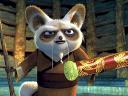 Kung Fu Panda Master Shifu gives Po the Dragon Scroll