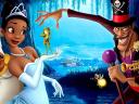 Tiana and Dr. Facilier Princess and the Frog Wallpaper