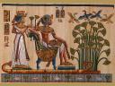 Tutankhamun with his Wife Wallpaper