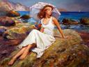 By the Seaside by Vladimir Volegov